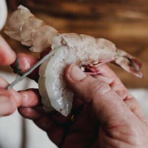 Peeling Prawn Step 5 Peeling Prawn Step 5