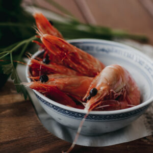 Prawns 2 Prawns in a bowl